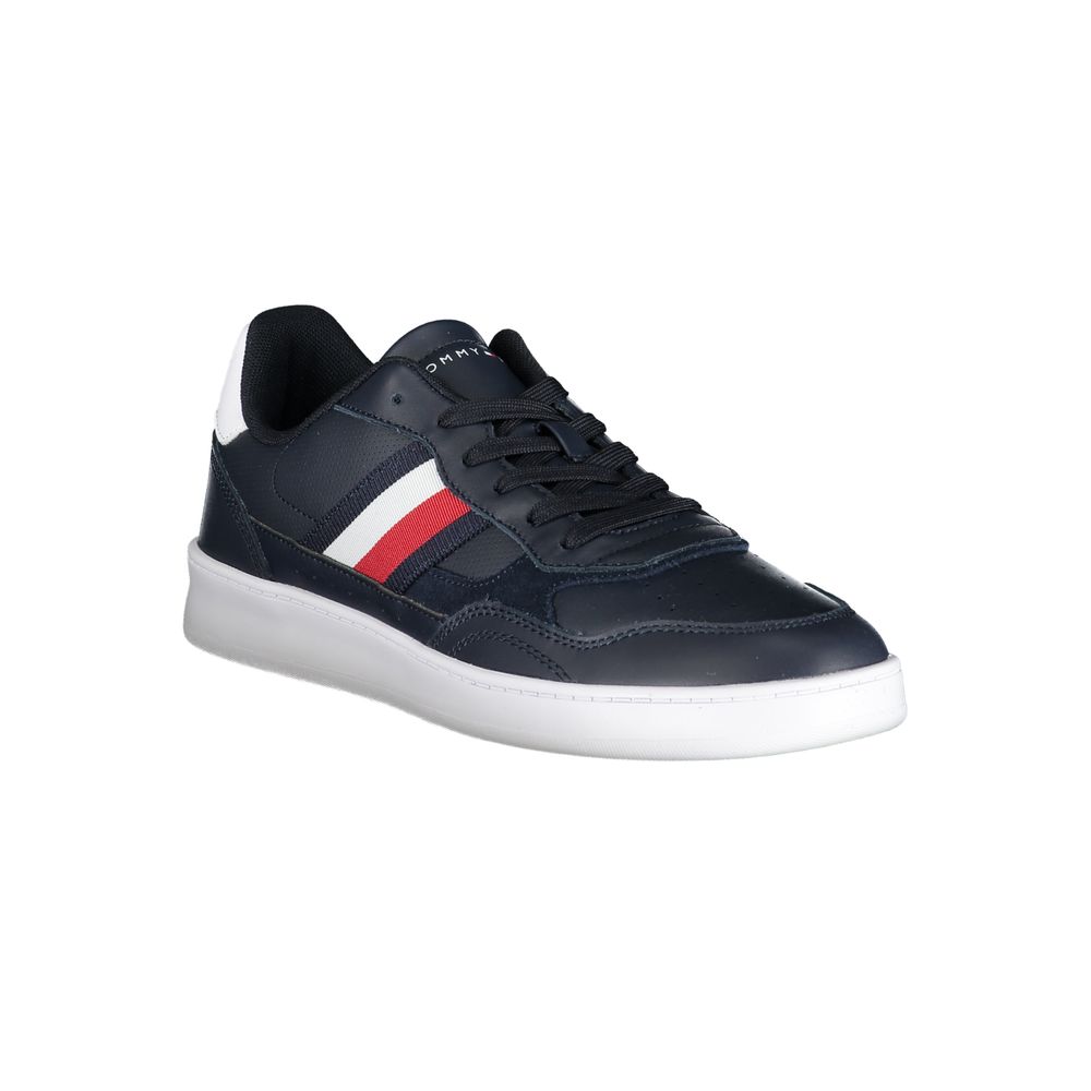 Tommy Hilfiger Blue Polyester Sneaker Tommy Hilfiger