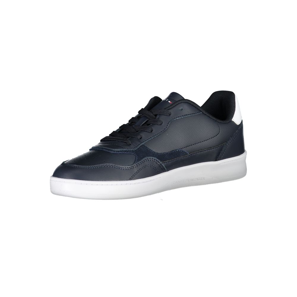 Tommy Hilfiger Blue Polyester Sneaker Tommy Hilfiger