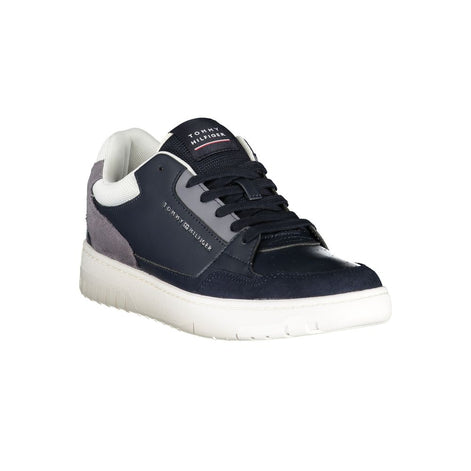 Tommy Hilfiger Blue Polyester Sneaker Tommy Hilfiger