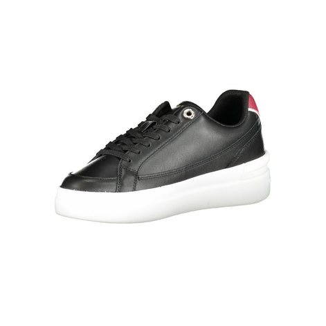 Tommy Hilfiger Black Polyester Sneaker Tommy Hilfiger