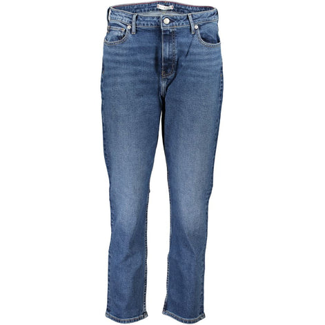 Tommy Hilfiger Blue Cotton Women Jeans Tommy Hilfiger