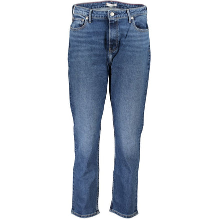 Tommy Hilfiger Blue Cotton Women Jeans Tommy Hilfiger