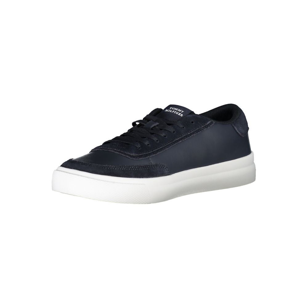 Tommy Hilfiger Blue Polyester Sneaker Tommy Hilfiger