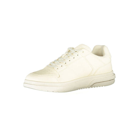 Tommy Hilfiger White Polyester Sneaker Tommy Hilfiger