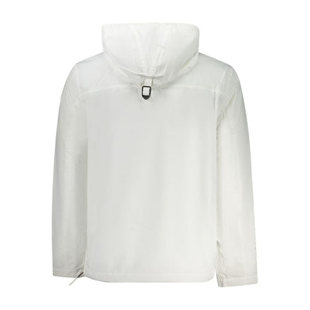 Napapijri White Polyamide Men's Jacket Napapijri