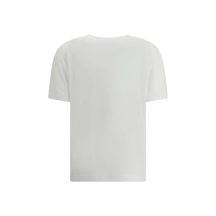 Dolce & Gabbana White Cotton T-Shirt Dolce & Gabbana