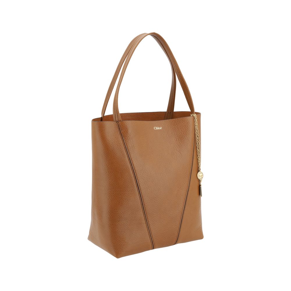 Chloé Brown Calf Leather Bos Taurus Shoulder Bag Chloé