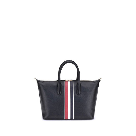 Thom Browne Black Calf Leather Bos Taurus Handbag Thom Browne