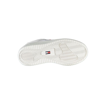 Tommy Hilfiger Bianco Leather Women Sneaker Tommy Hilfiger