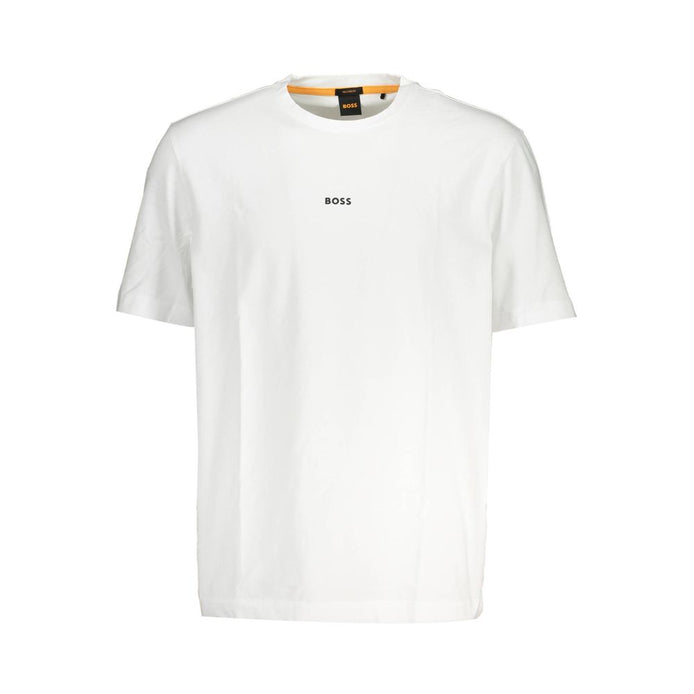 Hugo Boss White Organic Cotton Men's T-Shirt Hugo Boss