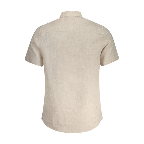 North Sails Beige Linen Shirt North Sails