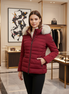 Peuterey Bordeaux Polyester Full-Length Jacket Peuterey