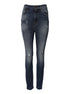 Dolce & Gabbana Blue Washed Cotton High Waisted Denim Jeans Dolce & Gabbana
