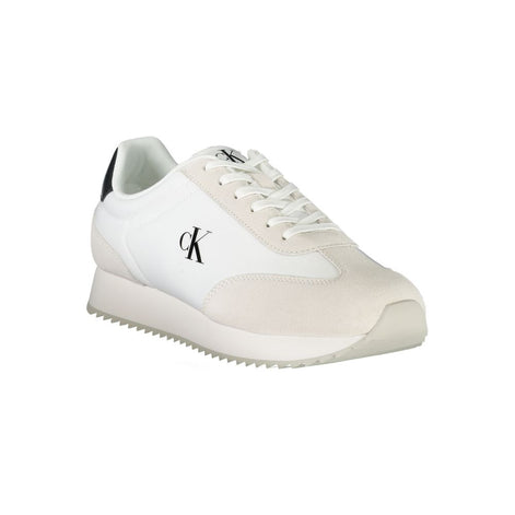 Calvin Klein White Leather Men Sneaker Calvin Klein