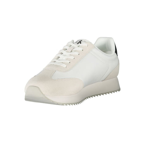 Calvin Klein White Leather Men Sneaker Calvin Klein