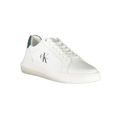 Calvin Klein White Leather Men Sneaker Calvin Klein