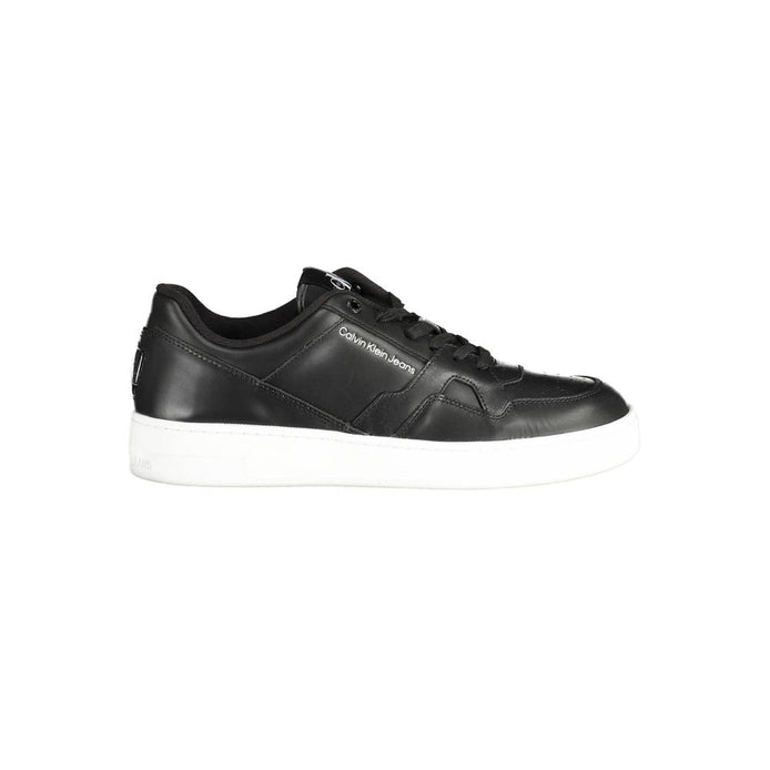 Calvin Klein Black Polyester Men Sneaker Calvin Klein