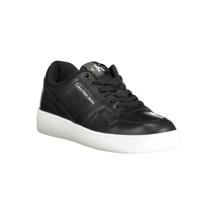 Calvin Klein Black Polyester Men Sneaker Calvin Klein