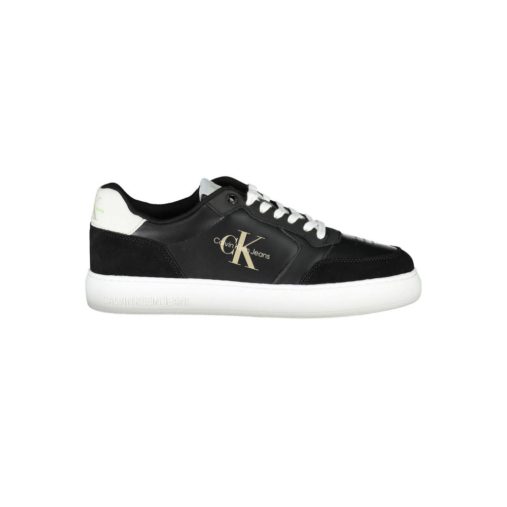 Calvin Klein Black Polyester Men's Sneaker Calvin Klein