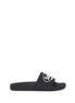 Balenciaga Black Rubber Flat Sandals Balenciaga