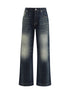 Alexander McQueen Blue Cotton Jeans Denim Alexander McQueen