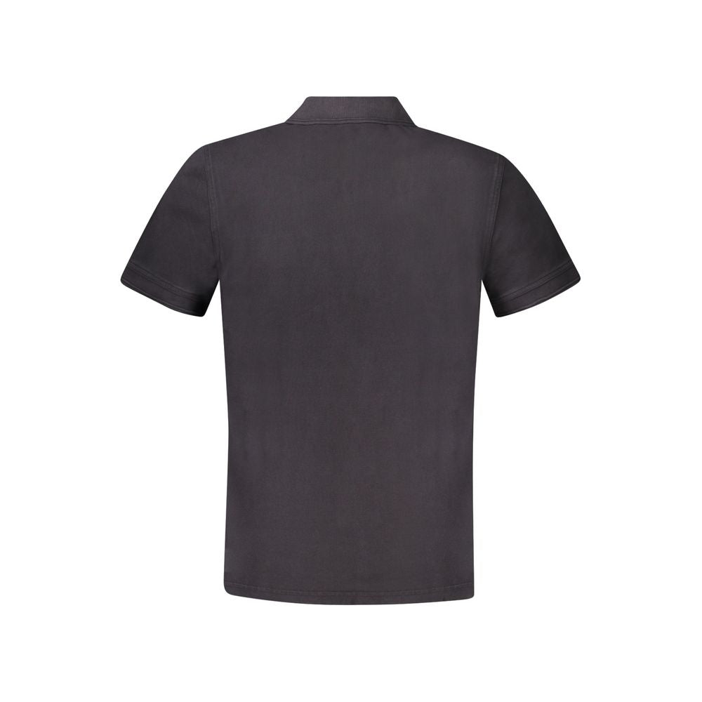 Hugo Boss Black Cotton Men Polo Hugo Boss