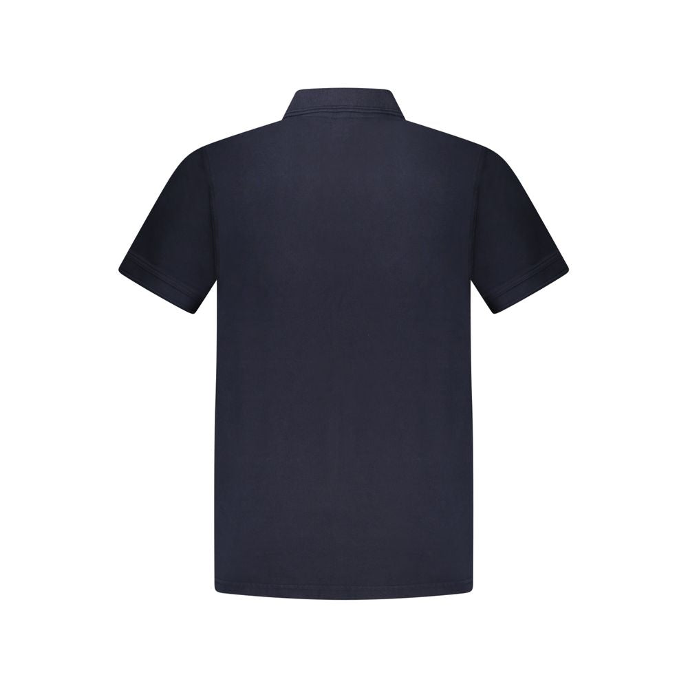 Hugo Boss Blu Cotton Men Polo Hugo Boss