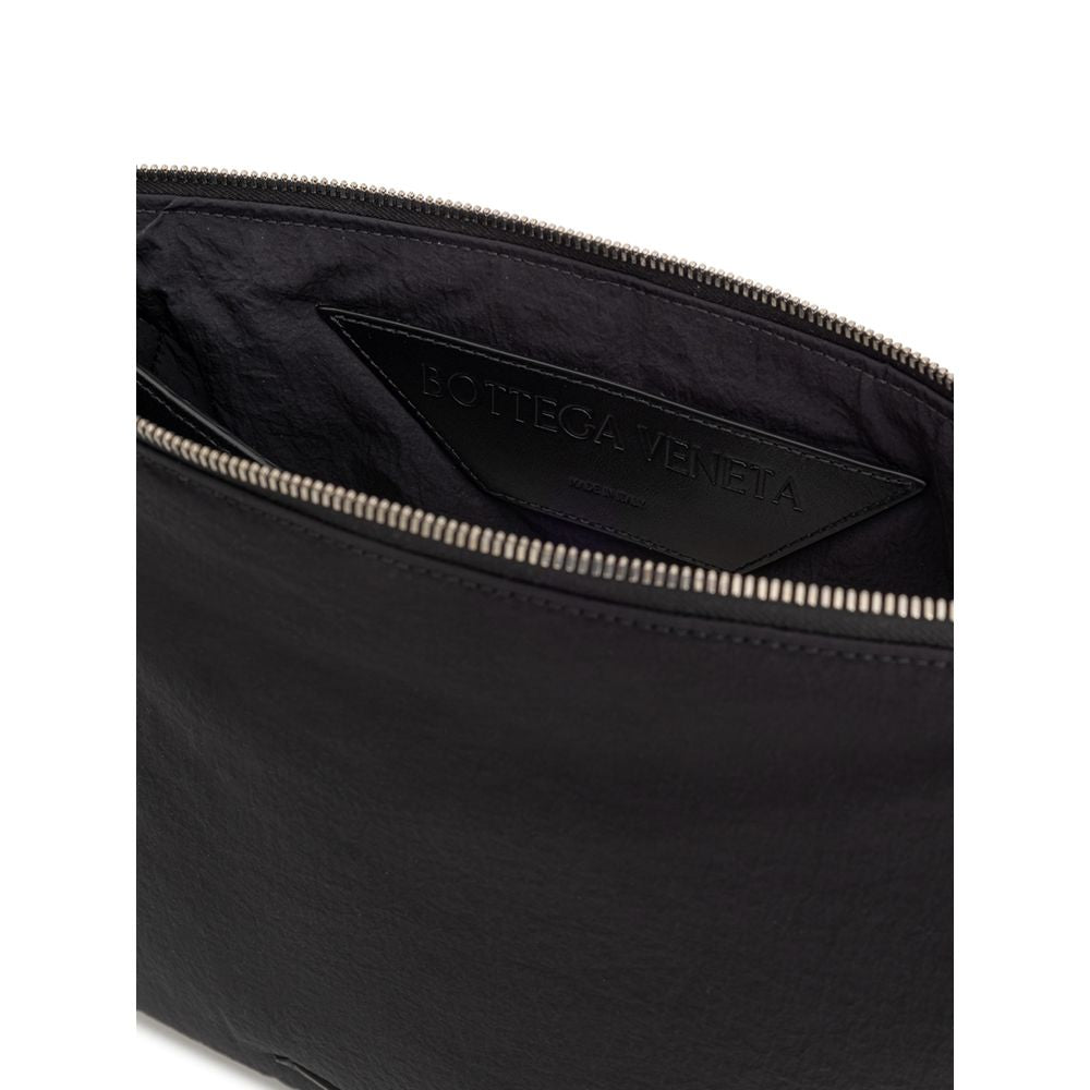 Bottega Veneta Black Nylon Clutch Bag Bottega Veneta