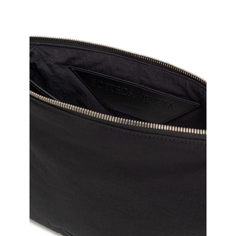 Bottega Veneta Black Nylon Clutch Bag Bottega Veneta