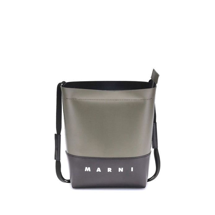 Marni Green Polyester Shoulder Bag Marni