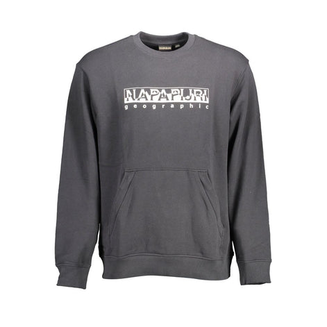 Napapijri Black Cotton Men's Sweatshirt Napapijri