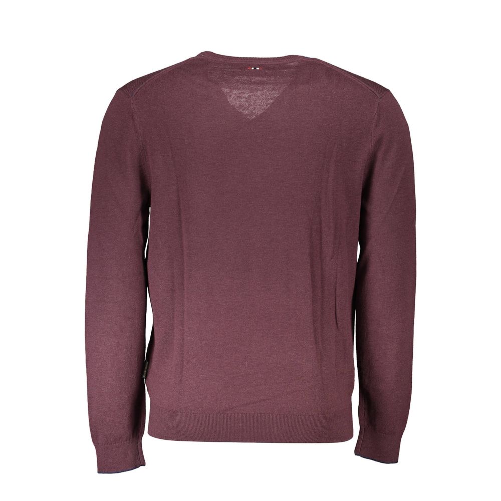 Napapijri Rosso Wool Men Sweater Napapijri