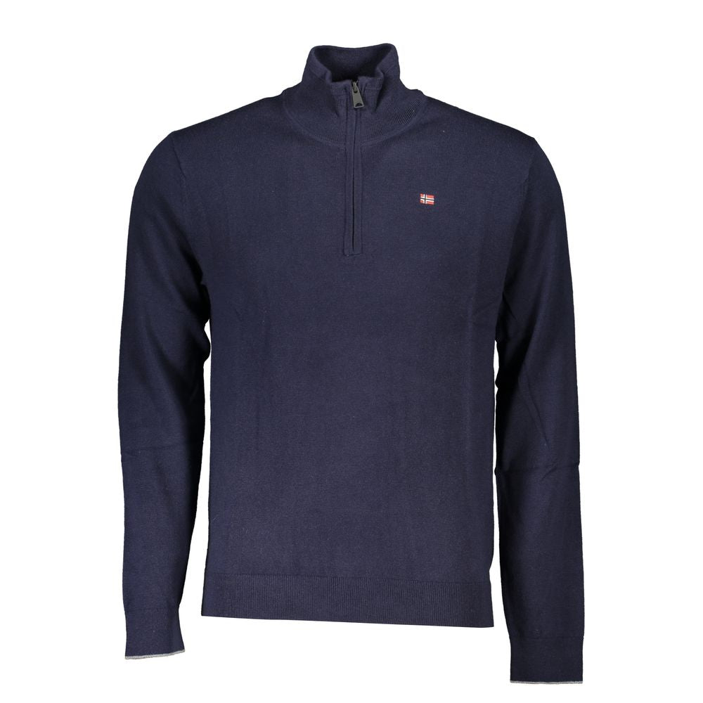 Napapijri Blu Tessuto Mens Sweater Napapijri