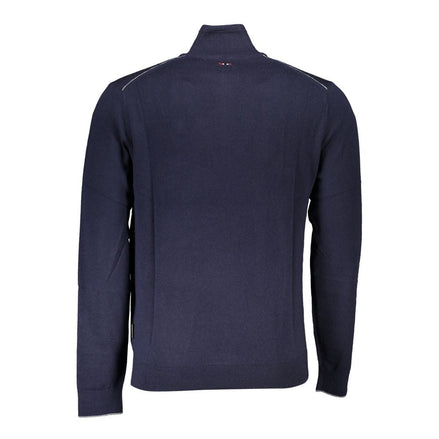 Napapijri Blu Tessuto Mens Sweater Napapijri