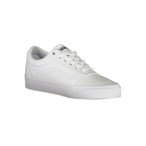 Vans White Polyester Athletic Sneakers Vans
