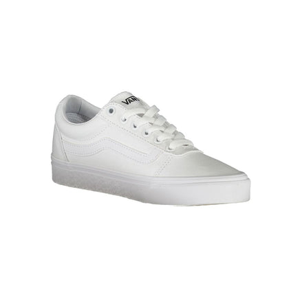 Vans White Polyester Athletic Sneakers Vans