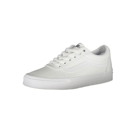 Vans White Polyester Athletic Sneakers Vans