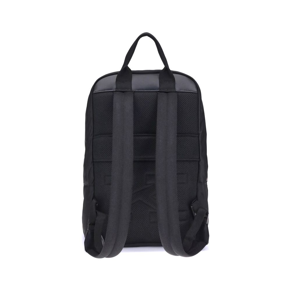 Kiton Black Polyamide Backpack Kiton