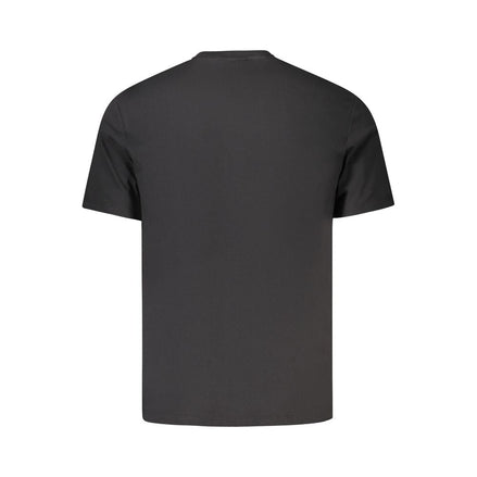 Calvin Klein Black Cotton Men T-Shirt Calvin Klein