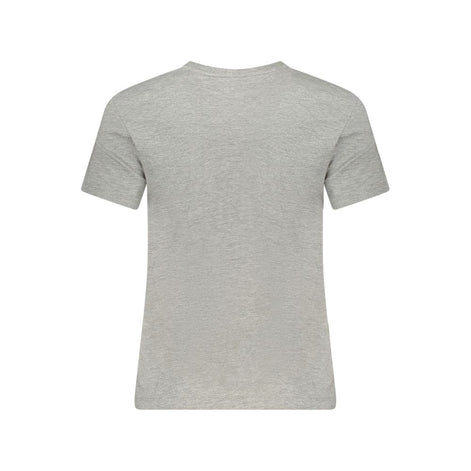 Guess Jeans Grey Organic Cotton Women T-Shirt Guess Jeans