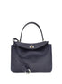 Balenciaga Blue Calf Leather Bos Taurus Shoulder Bag Balenciaga