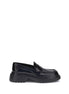 Tod's Black Rubber Platform Loafers Tod's