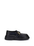 Tod's Black Rubber Platform Loafers Tod's