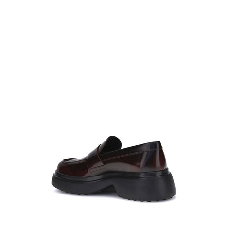Tod's Brown Rubber Platform Loafers Tod's