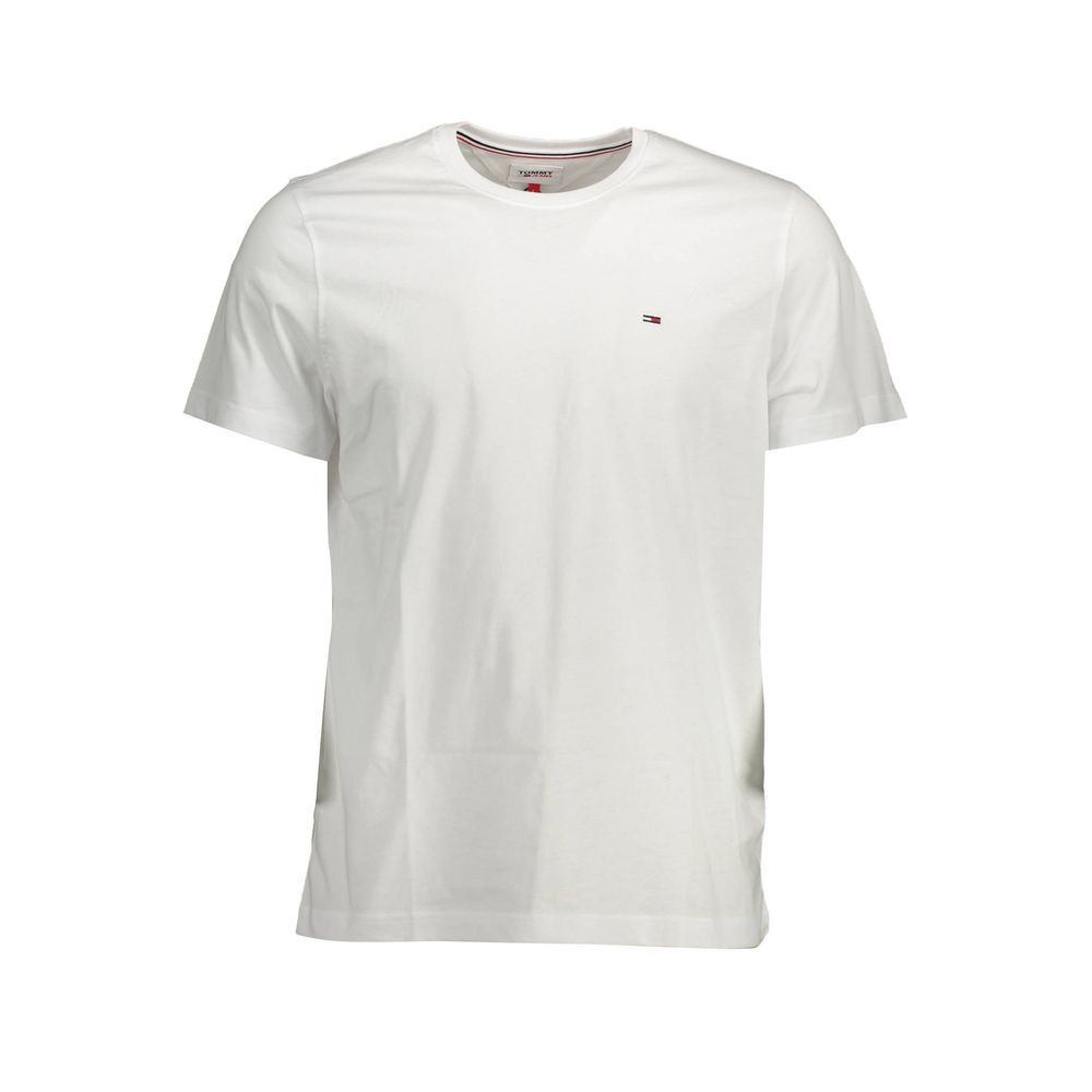 Tommy Hilfiger White Organic Cotton Men T-Shirt Tommy Hilfiger