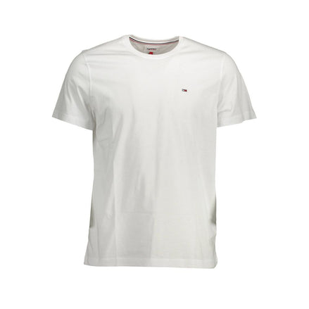 Tommy Hilfiger White Organic Cotton Men T-Shirt Tommy Hilfiger