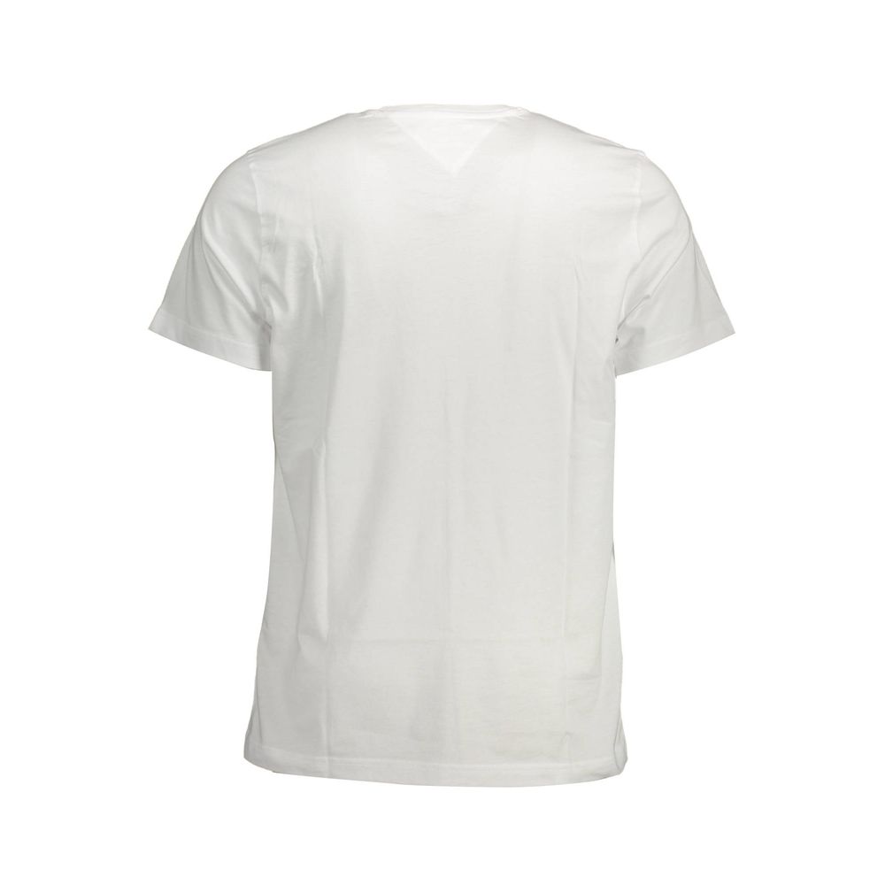 Tommy Hilfiger White Organic Cotton Men T-Shirt Tommy Hilfiger