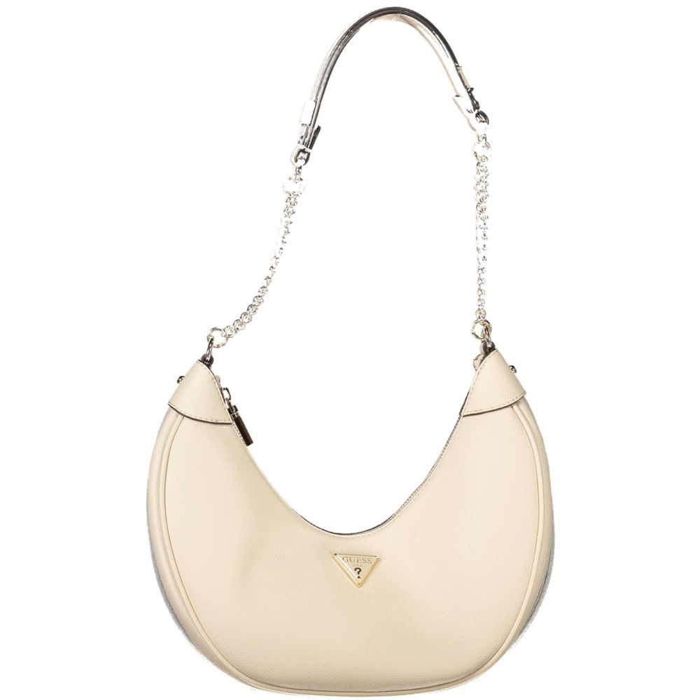 Guess Jeans Beige Polyurethane Women Handbag Guess Jeans