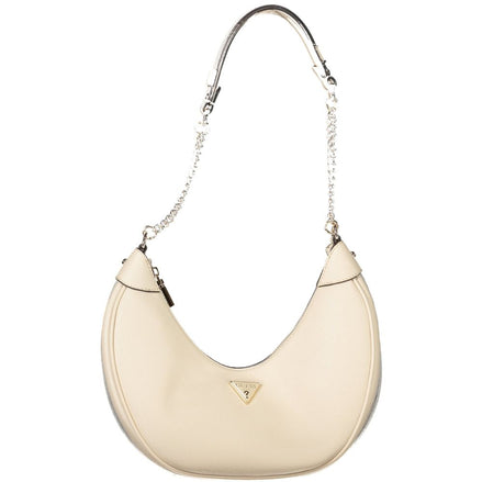Guess Jeans Beige Polyurethane Women Handbag Guess Jeans