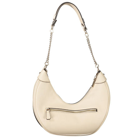 Guess Jeans Beige Polyurethane Women Handbag Guess Jeans